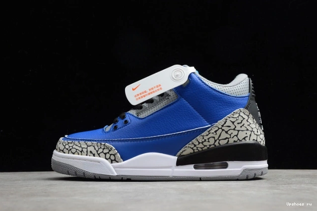 Jordan Air CT8532-400 Varsity Retro 3 Cement Royal 0103